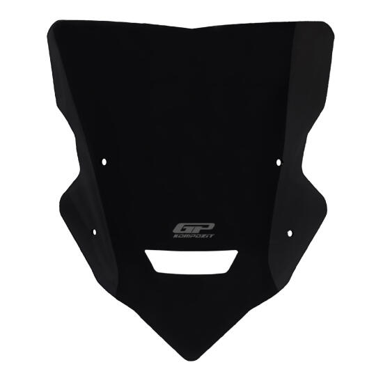 GP Kompozit Yamaha MT-25 2020-2026 Uyumlu Ön Cam Siyah