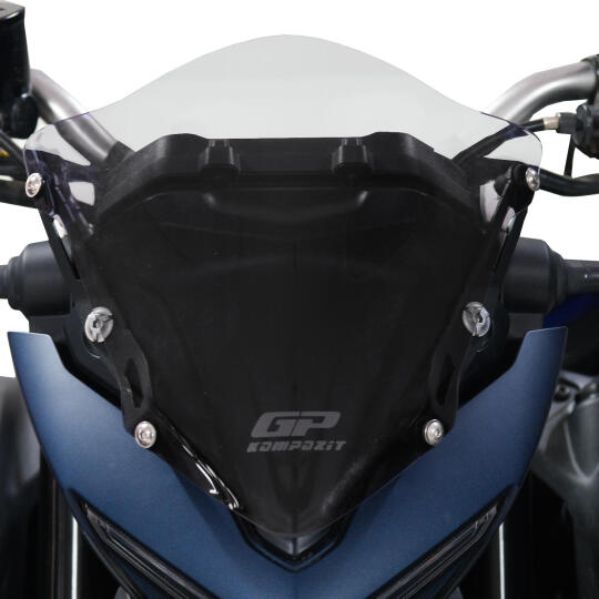GP Kompozit Yamaha MT-25 2020-2026 Uyumlu Spor Cam Füme (1)