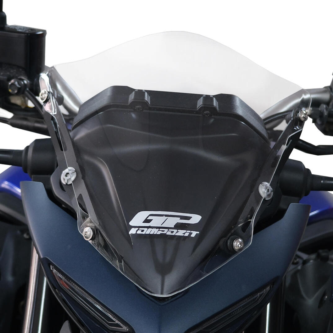 GP Kompozit Yamaha MT-25 2020-2026 Uyumlu Spor Cam Şeffaf - 2