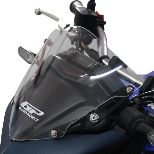 GP Kompozit Yamaha MT-25 2020-2026 Uyumlu Spor Cam Şeffaf - 4