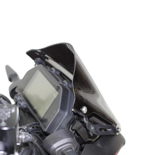 GP Kompozit Yamaha MT-25 2020-2026 Uyumlu Spor Cam Siyah - 4