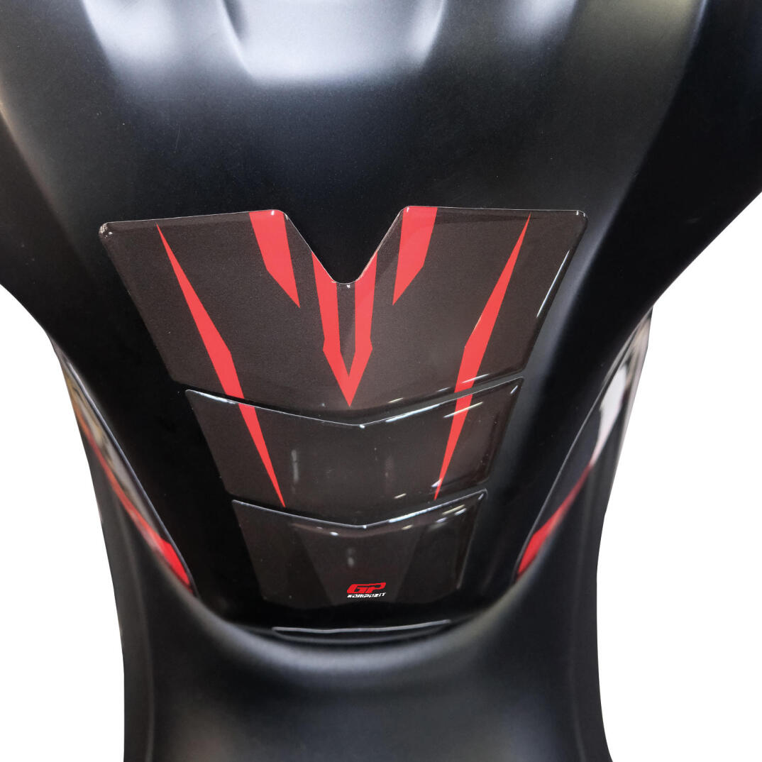 GP Kompozit Yamaha MT-25 2020-2026 Uyumlu Tank Pad Seti Kırmızı - 2
