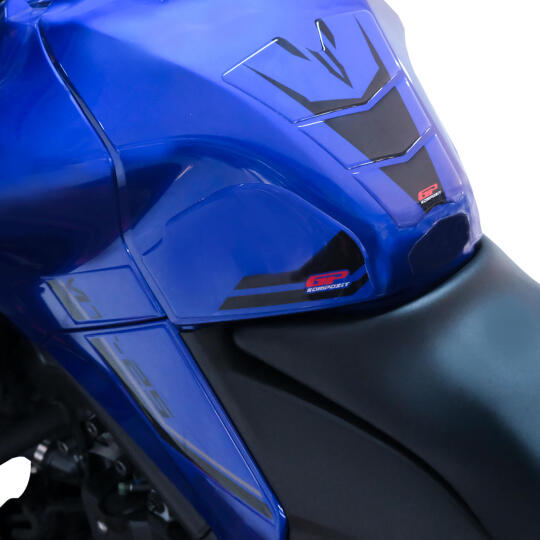 GP Kompozit Yamaha MT-25 2020-2026 Uyumlu Tank Pad Seti Mavi - 3