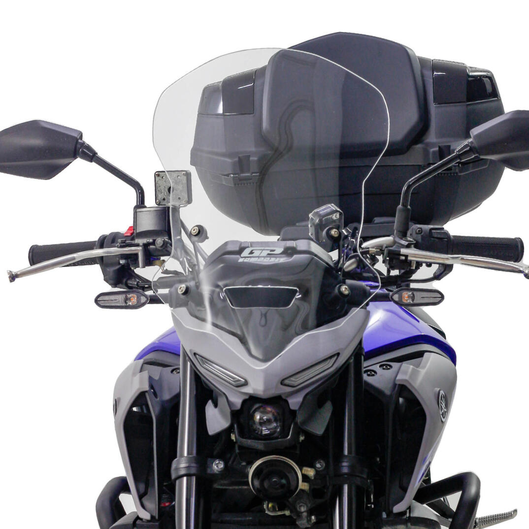 GP Kompozit Yamaha MT-25 2020-2024 Uyumlu Tur Camı Şeffaf - 3