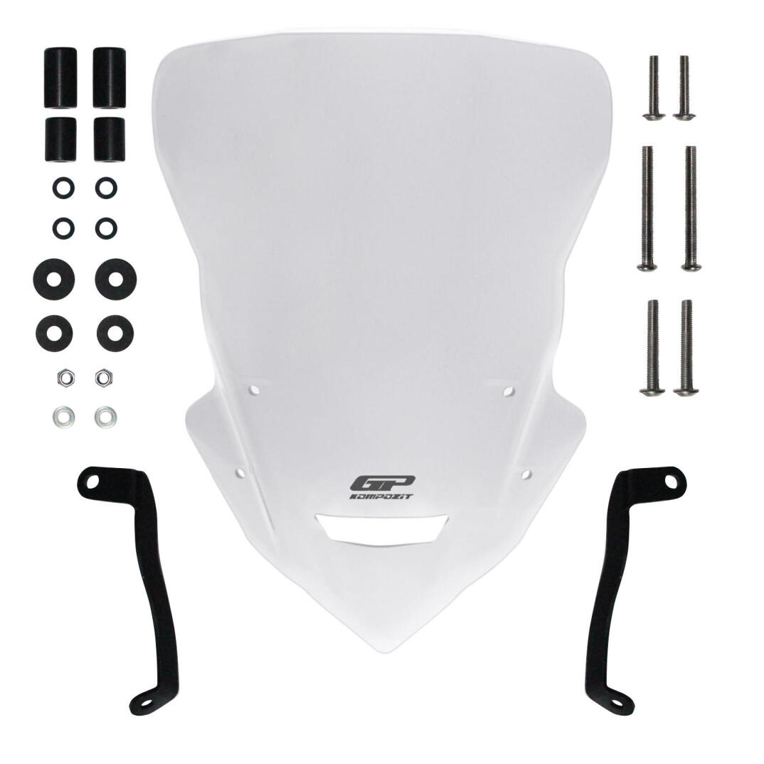 GP Kompozit Yamaha MT-25 2020-2024 Uyumlu Tur Camı Şeffaf - 5