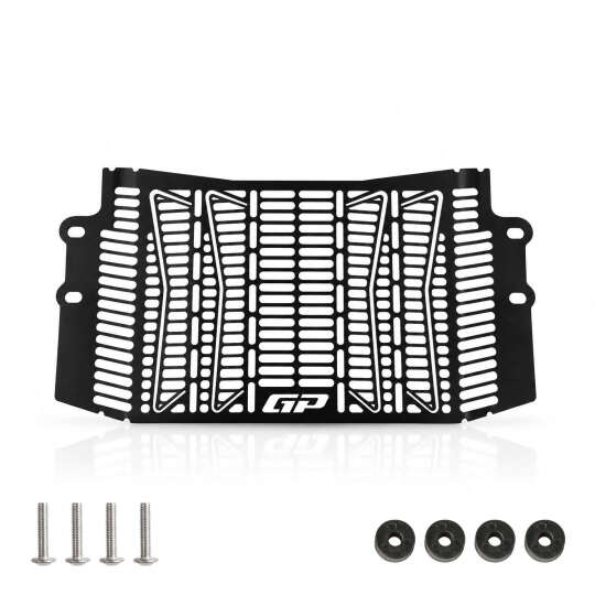 GP Kompozit Yamaha MT-25 2020-2026 Uyumlu Yeni Seri Radyatör Koruma Siyah - 3