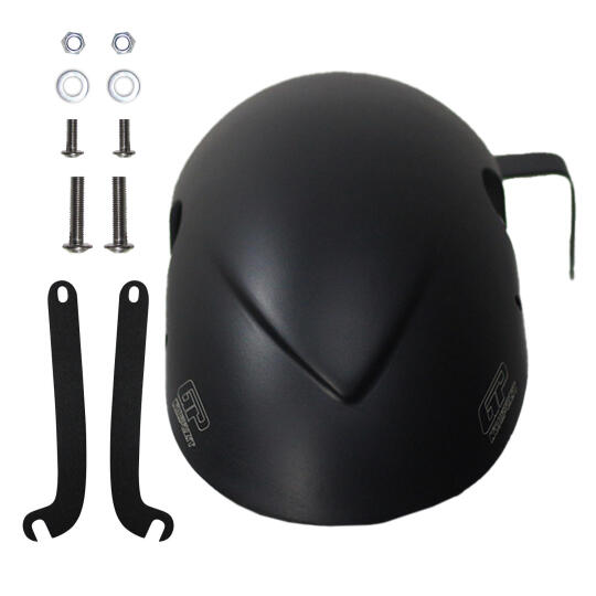 GP Kompozit Yamaha NMAX 125 / 155 2015-2020 Uyumlu Arka Çamurluk Siyah - 7