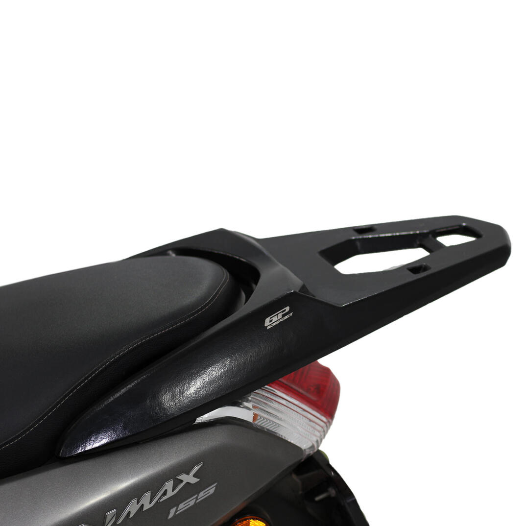 GP Kompozit Yamaha NMAX 125 / 155 2015-2020 Uyumlu Arka Çanta Demiri Siyah - 3