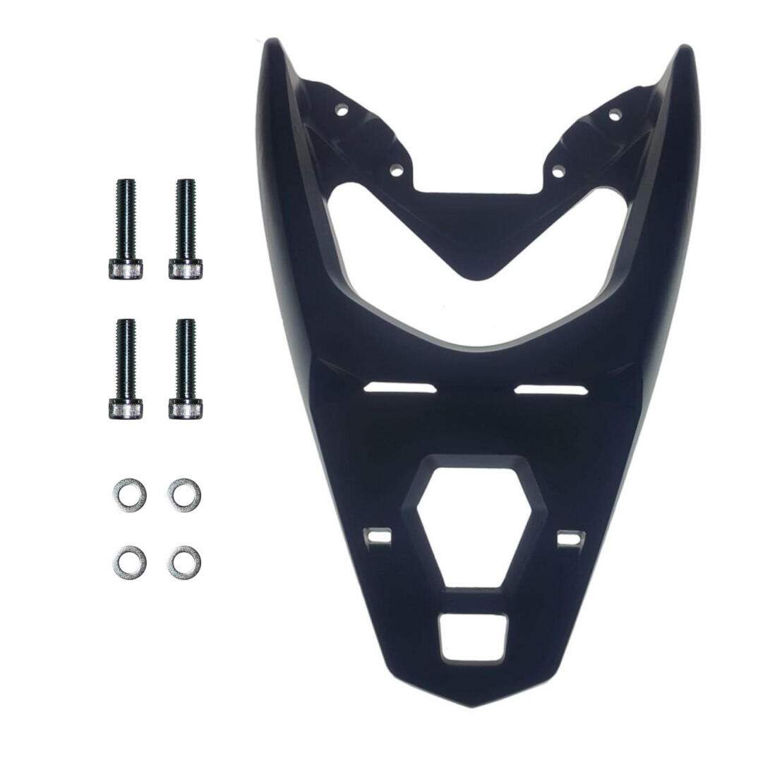 GP Kompozit Yamaha NMAX 125 / 155 2015-2020 Uyumlu Arka Çanta Demiri Siyah - 7