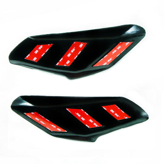 GP Kompozit Yamaha NMAX 125-155 2015-2020 Uyumlu Bacak ve Grenaj Koruma Seti Siyah - 4