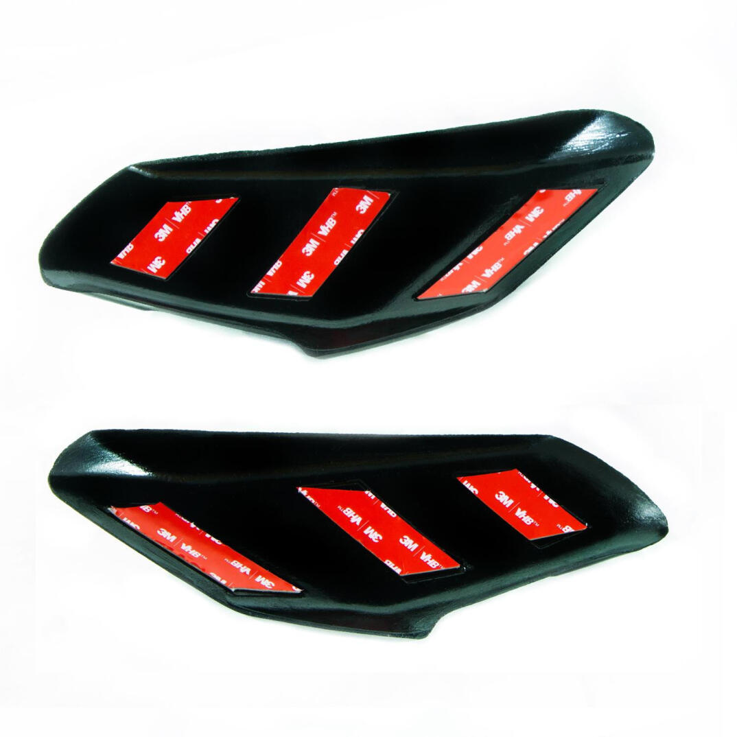 GP Kompozit Yamaha NMAX 125-155 2015-2020 Uyumlu Bacak ve Grenaj Koruma Seti Siyah - 4