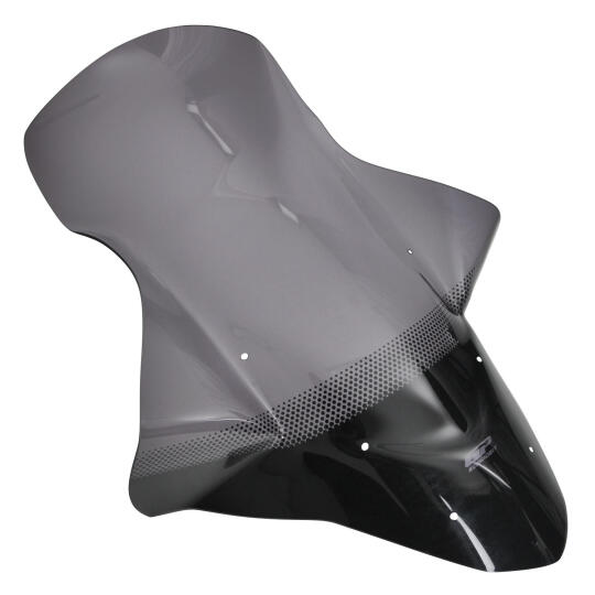 GP Kompozit Yamaha NMAX 125 / 155 2015-2020 Uyumlu Baskılı Elcikli Ön Cam Füme (1)
