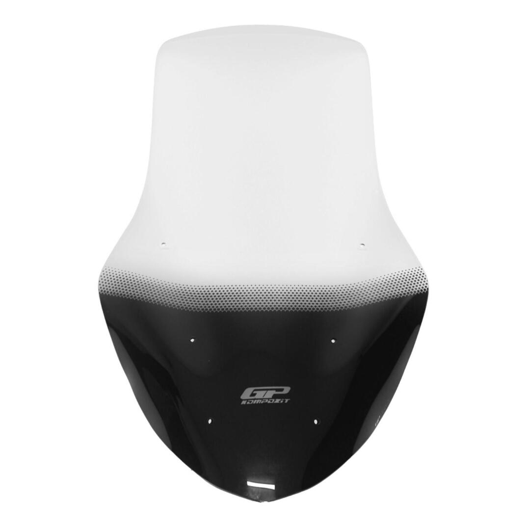 GP Kompozit Yamaha NMAX 125 / 155 2015-2020 Uyumlu Baskılı Ön Tur Camı Şeffaf - 1