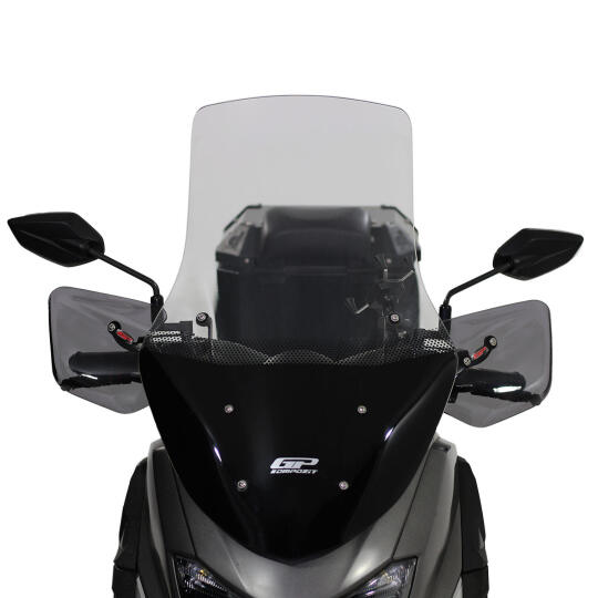 GP Kompozit Yamaha NMAX 125 / 155 2015-2020 Uyumlu Baskılı Ön Tur Camı Şeffaf (1)