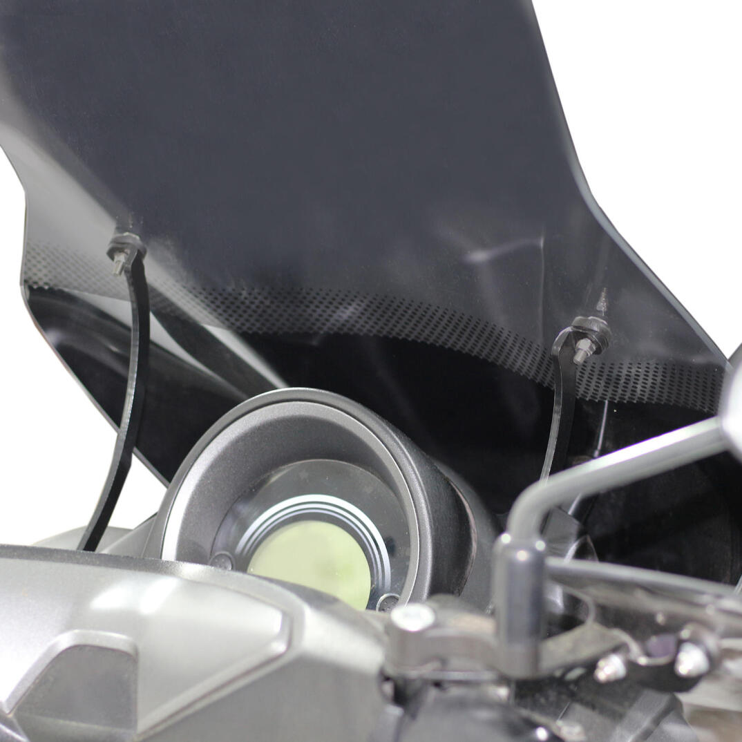 GP Kompozit Yamaha NMAX 125 / 155 2015-2020 Uyumlu Baskılı Ön Tur Camı Şeffaf - 4