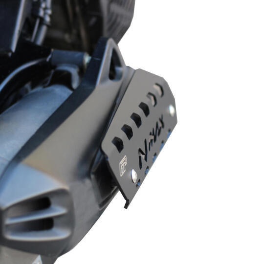 GP Kompozit Yamaha NMAX 125 / 155 2015-2020 Uyumlu Egzoz Koruma Kapağı Siyah - 5