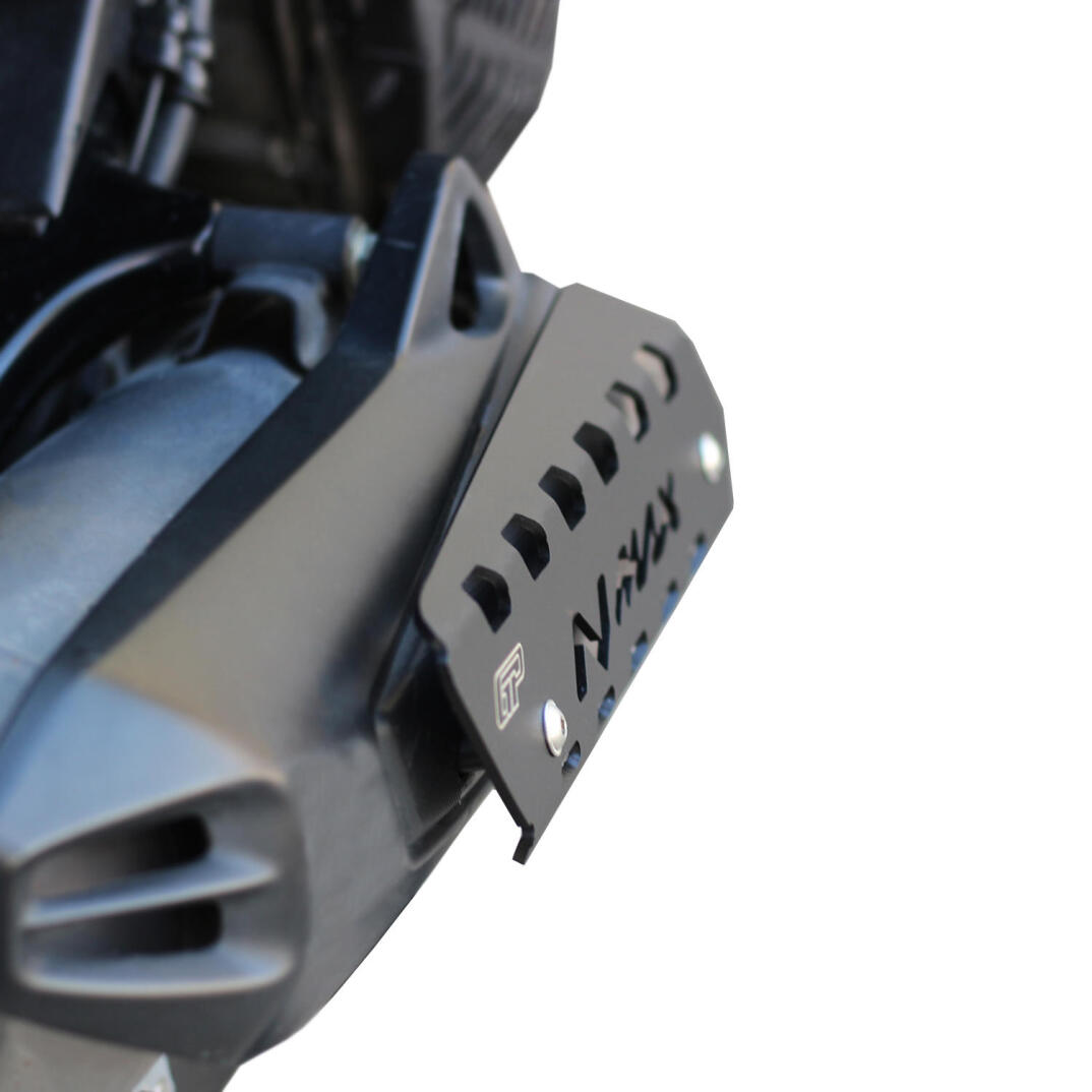 GP Kompozit Yamaha NMAX 125 / 155 2015-2020 Uyumlu Egzoz Koruma Kapağı Siyah - 5