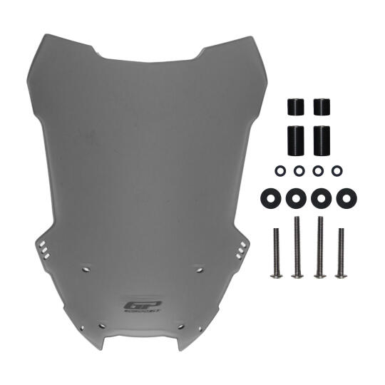 GP Kompozit Yamaha NMAX 125 / 155 2015-2020 Uyumlu Ön Cam Füme - 4