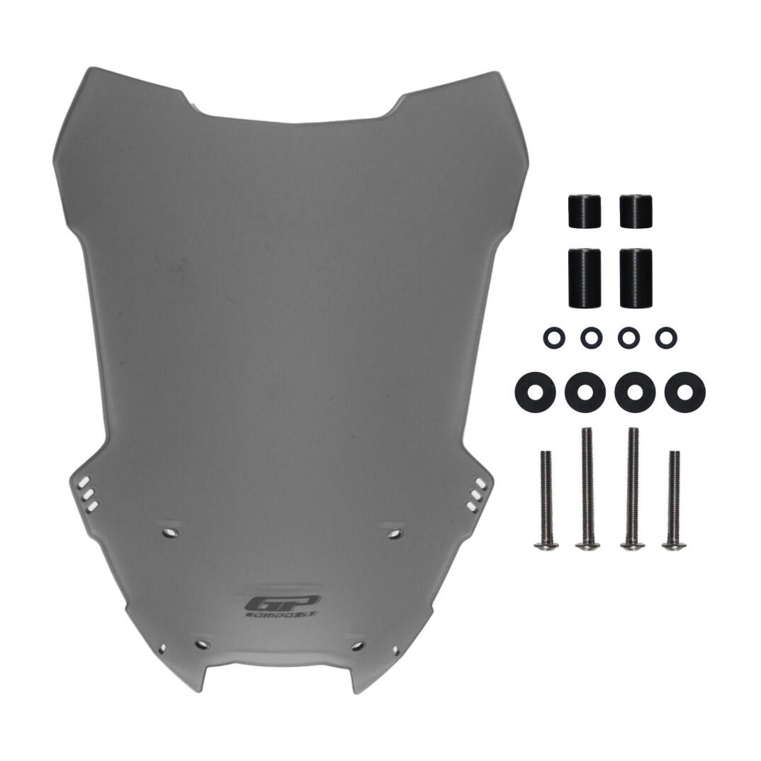 GP Kompozit Yamaha NMAX 125 / 155 2015-2020 Uyumlu Ön Cam Füme - 4