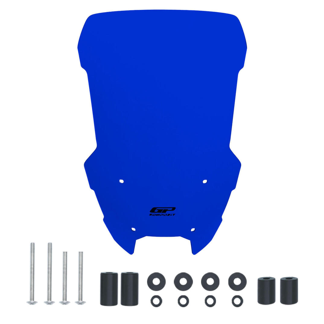 GP Kompozit Yamaha NMAX 125 / 155 2015-2020 Uyumlu Ön Cam Mavi - 4