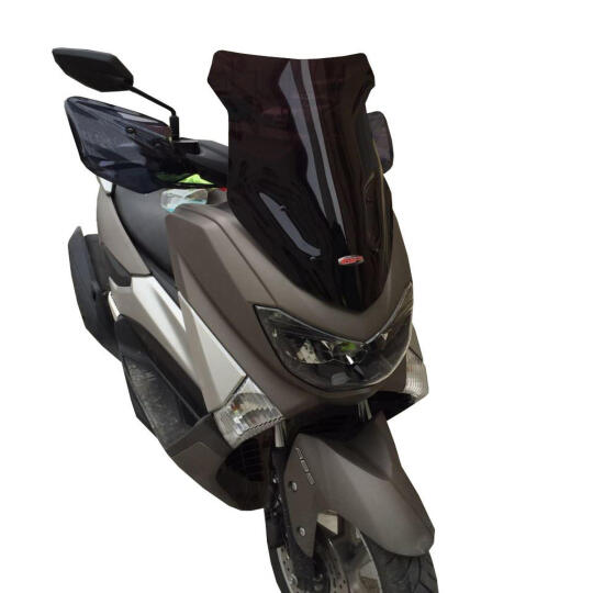 GP Kompozit Yamaha NMAX 125 / 155 2015-2020 Uyumlu Spor Ön Cam Siyah - 4