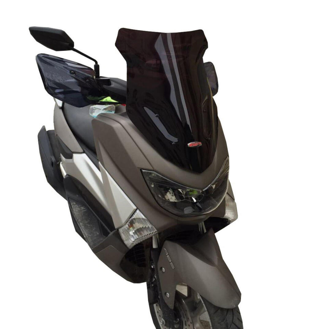 GP Kompozit Yamaha NMAX 125 / 155 2015-2020 Uyumlu Spor Ön Cam Siyah - 4