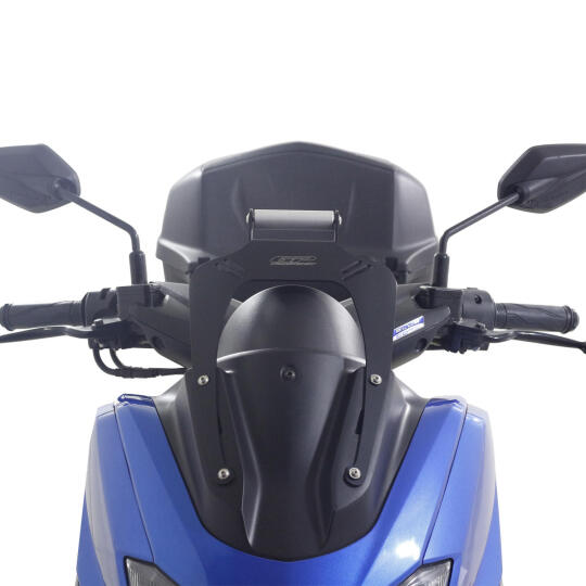 GP Kompozit Yamaha NMAX 125 / 155 2015-2020 Uyumlu Telefon / Navigasyon Tutucu Gri (1)