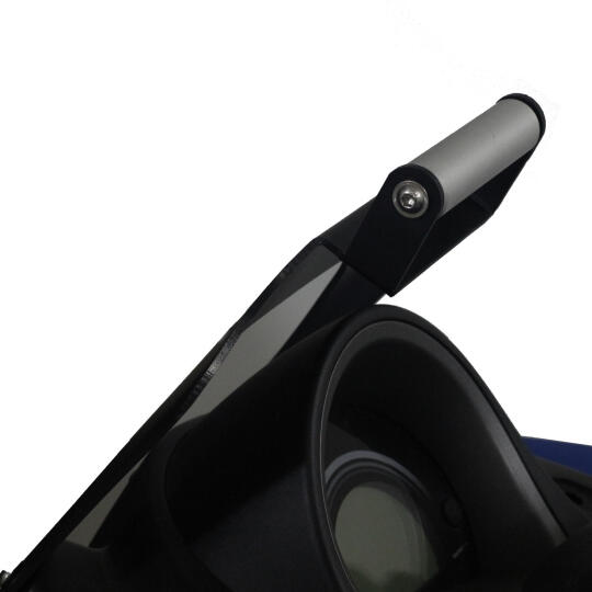 GP Kompozit Yamaha NMAX 125 / 155 2015-2020 Uyumlu Telefon / Navigasyon Tutucu Gri - 4