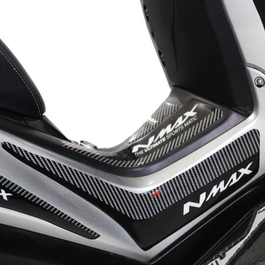 GP Kompozit Yamaha NMAX 125 / 155 2015-2020 Uyumlu Yan Pad Seti Siyah-Karbon - 5