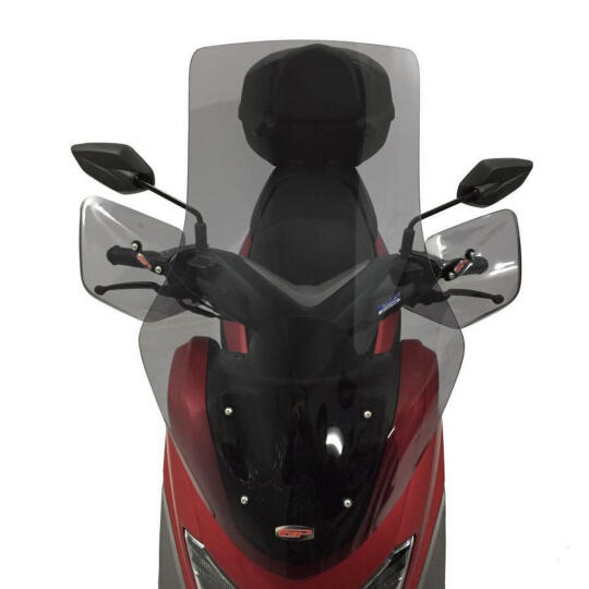 GP Kompozit Yamaha NMAX 125 / 155 2015-2022 Uyumlu Elcik Koruma Füme - 6