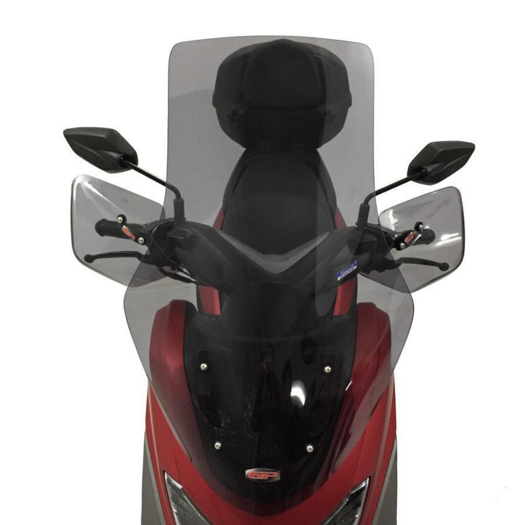 GP Kompozit Yamaha NMAX 125 / 155 2015-2022 Uyumlu Elcik Koruma Füme - 6