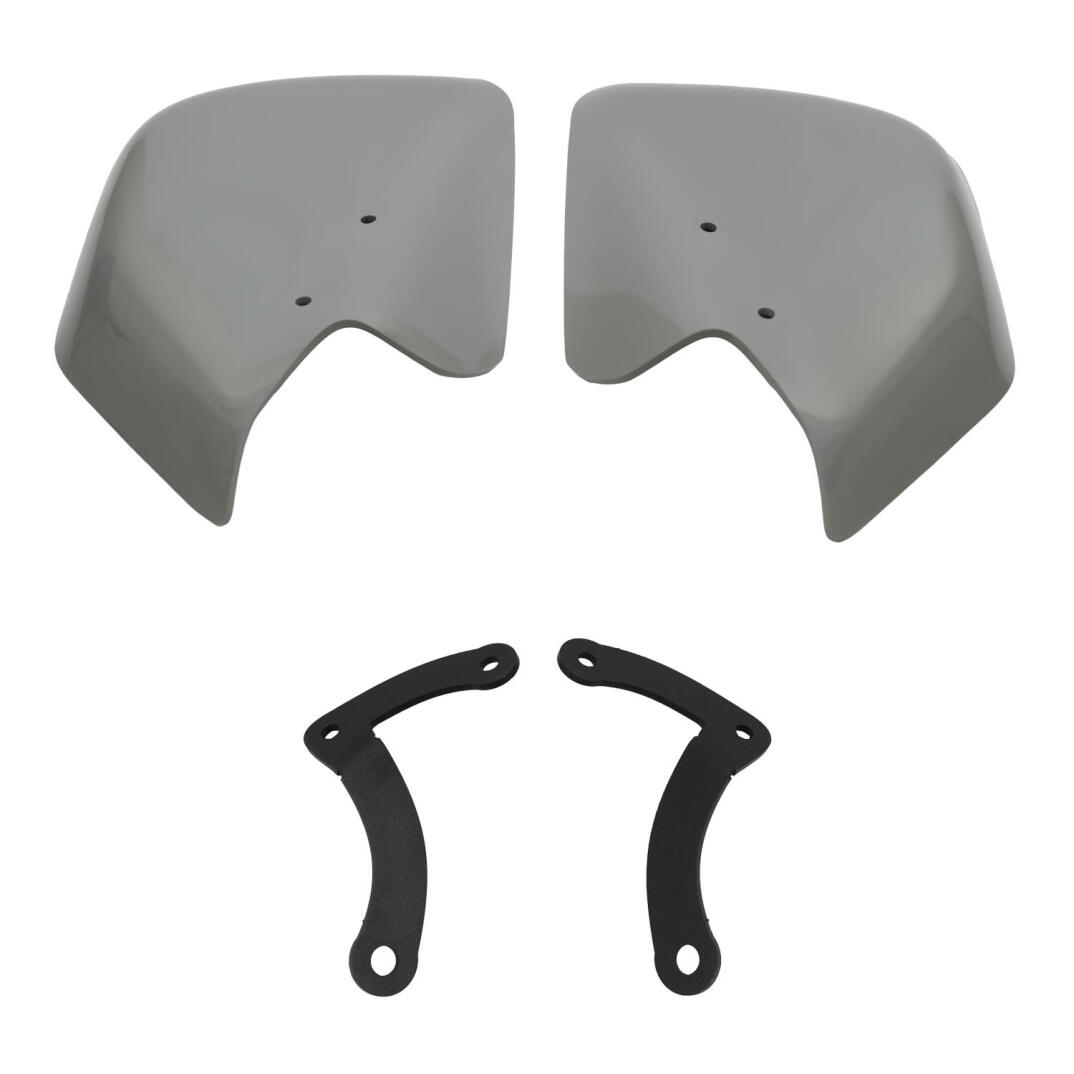 GP Kompozit Yamaha NMAX 125 / 155 2015-2022 Uyumlu Elcik Koruma Gri - 1