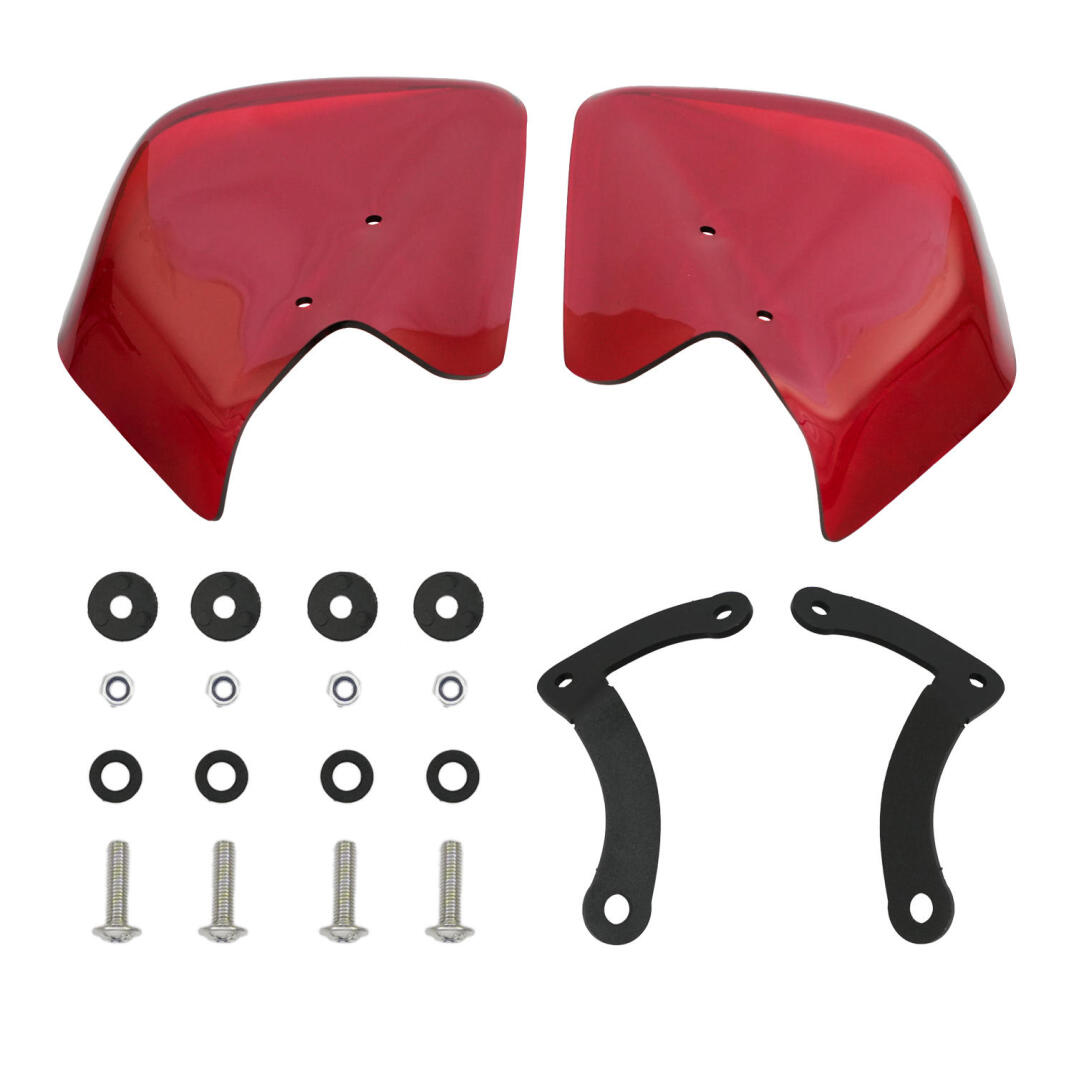 GP Kompozit Yamaha NMAX 125 / 155 2015-2022 Uyumlu Elcik Koruma Kırmızı - 3