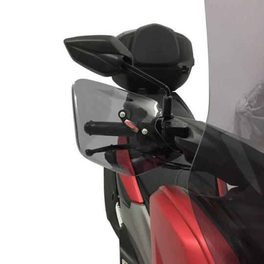 GP Kompozit Yamaha NMAX 125 / 155 2015-2022 Uyumlu Elcik Koruma Şeffaf - 3