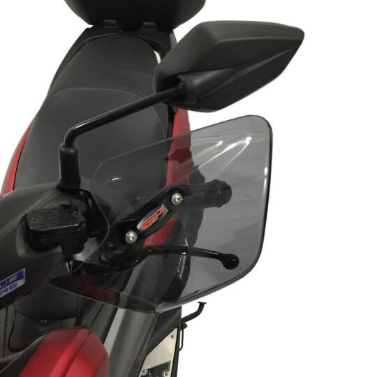 GP Kompozit Yamaha NMAX 125 / 155 2015-2022 Uyumlu Elcik Koruma Siyah (1)