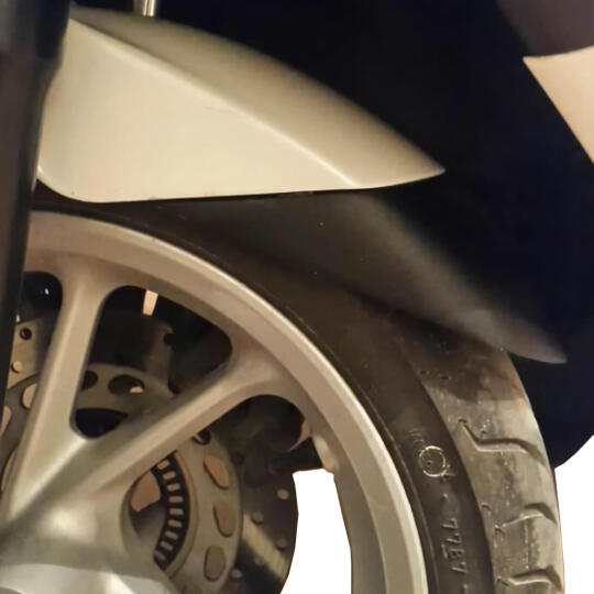 GP Kompozit Yamaha NMAX 125 / 155 2015-2024 Uyumlu Ön Çamurluk Uzatma Siyah (1)