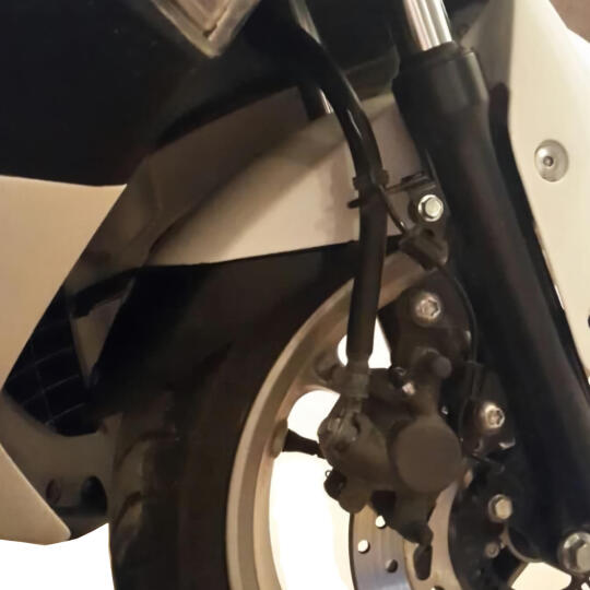 GP Kompozit Yamaha NMAX 125 / 155 2015-2024 Uyumlu Ön Çamurluk Uzatma Siyah - 3