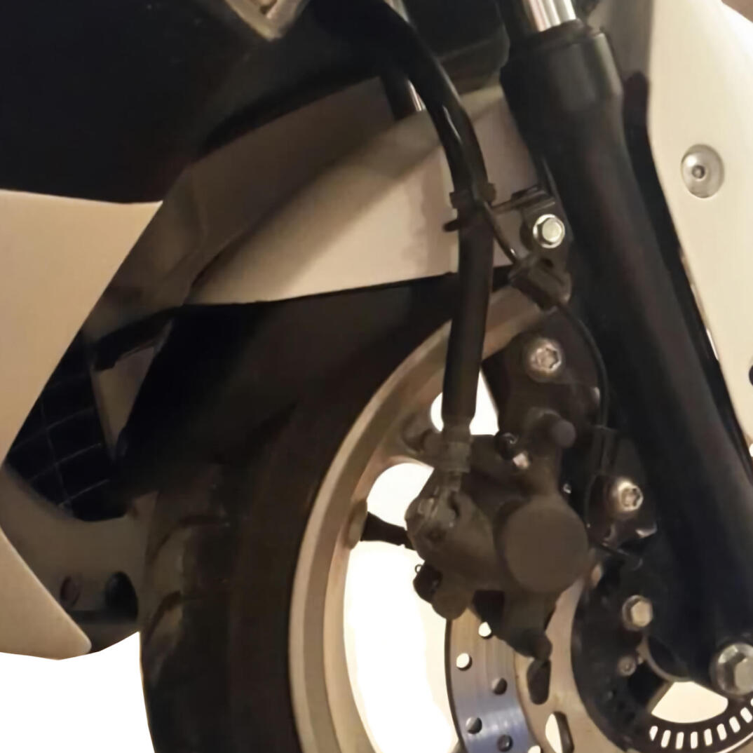 GP Kompozit Yamaha NMAX 125 / 155 2015-2024 Uyumlu Ön Çamurluk Uzatma Siyah - 4