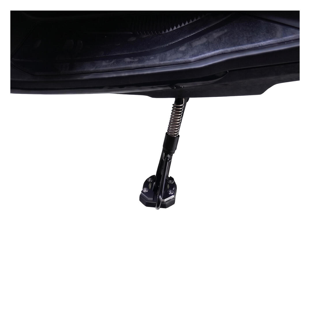 GP Kompozit Yamaha NMAX 125 / 155 2015-2025 Uyumlu Ayak Genişletme Siyah - 3