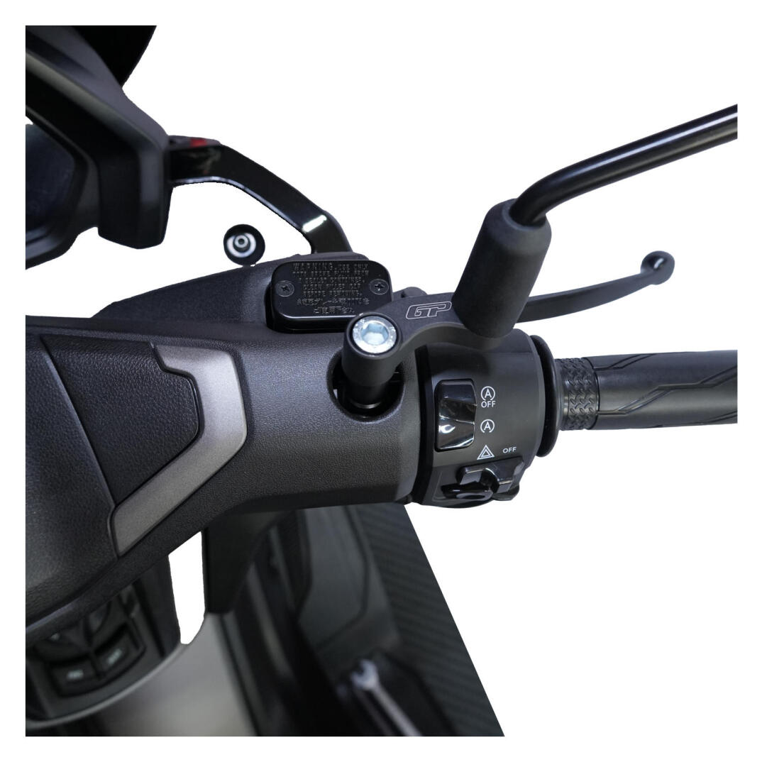 GP Kompozit Yamaha NMAX 125 / 155 2015-2026 Uyumlu Ayna Genişletme Siyah - 3
