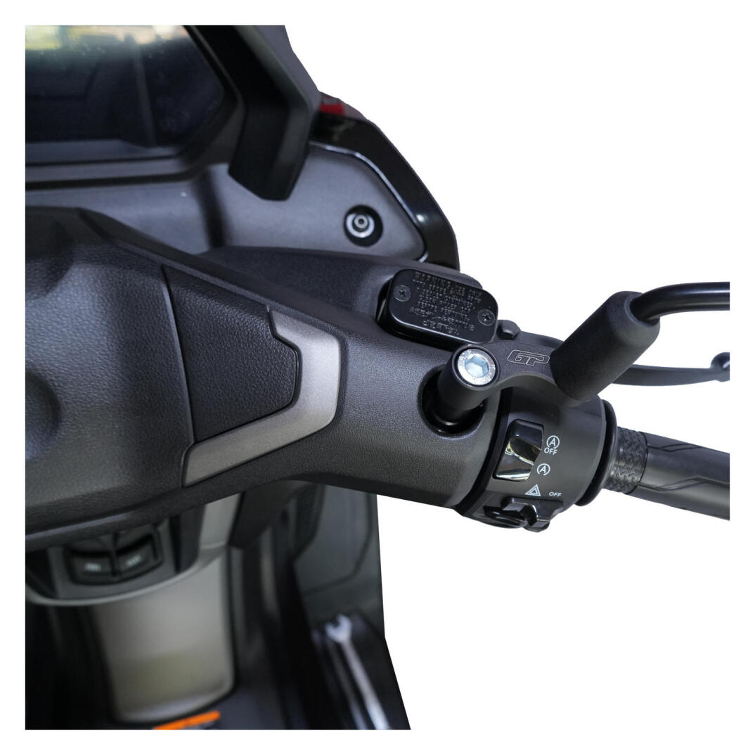 GP Kompozit Yamaha NMAX 125 / 155 2015-2026 Uyumlu Ayna Genişletme Siyah - 4