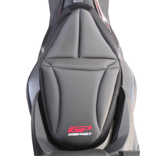 GP Kompozit Yamaha NMAX 125 / 155 2015-2026 Uyumlu Fileli Motosiklet Konfor Sele Kılıfı Siyah (1)