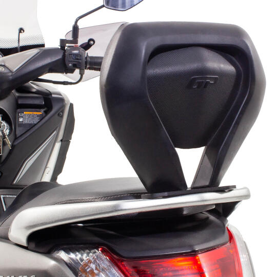 GP Kompozit Yamaha NMAX 125 / 155 2015-2026 Uyumlu Spor Sissy Bar Siyah - 3