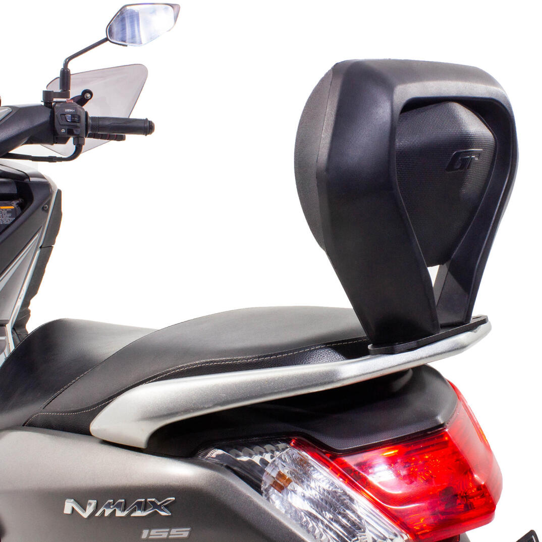 GP Kompozit Yamaha NMAX 125 / 155 2015-2026 Uyumlu Spor Sissy Bar Siyah - 5