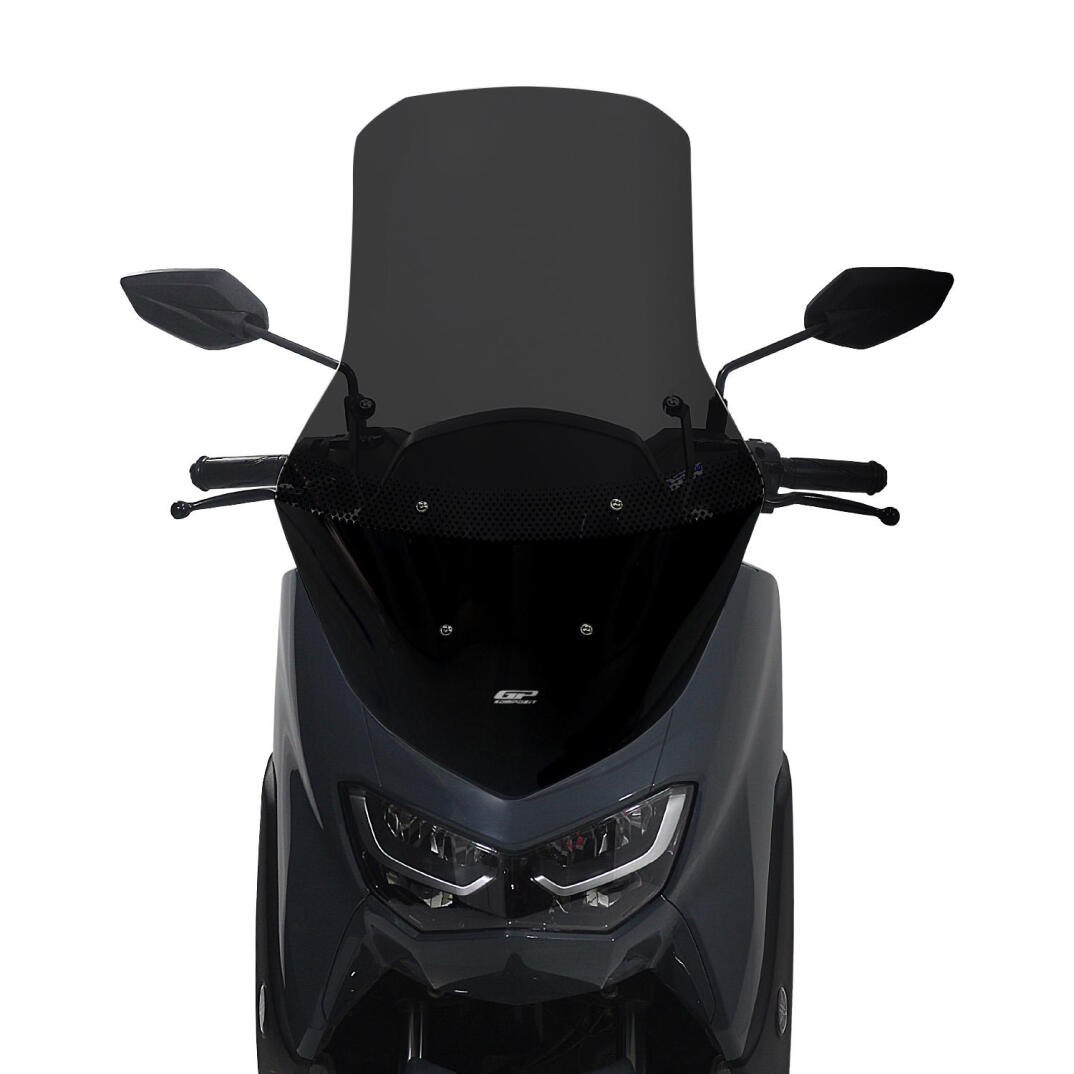 GP Kompozit Yamaha NMAX 125 / 155 2021-2024 Uyumlu Ayaklı Tur Camı Füme - 2