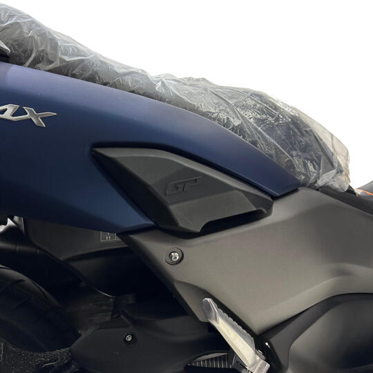 GP Kompozit Yamaha NMAX 125-155 2021-2024 Uyumlu Bacak ve Sele Altı Grenaj Koruma Seti Siyah - 4