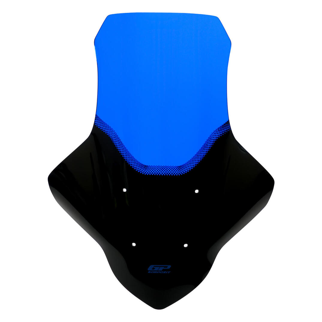 GP Kompozit Yamaha NMAX 125 / 155 2021-2024 Uyumlu Baskılı Ön Cam Mavi - 1