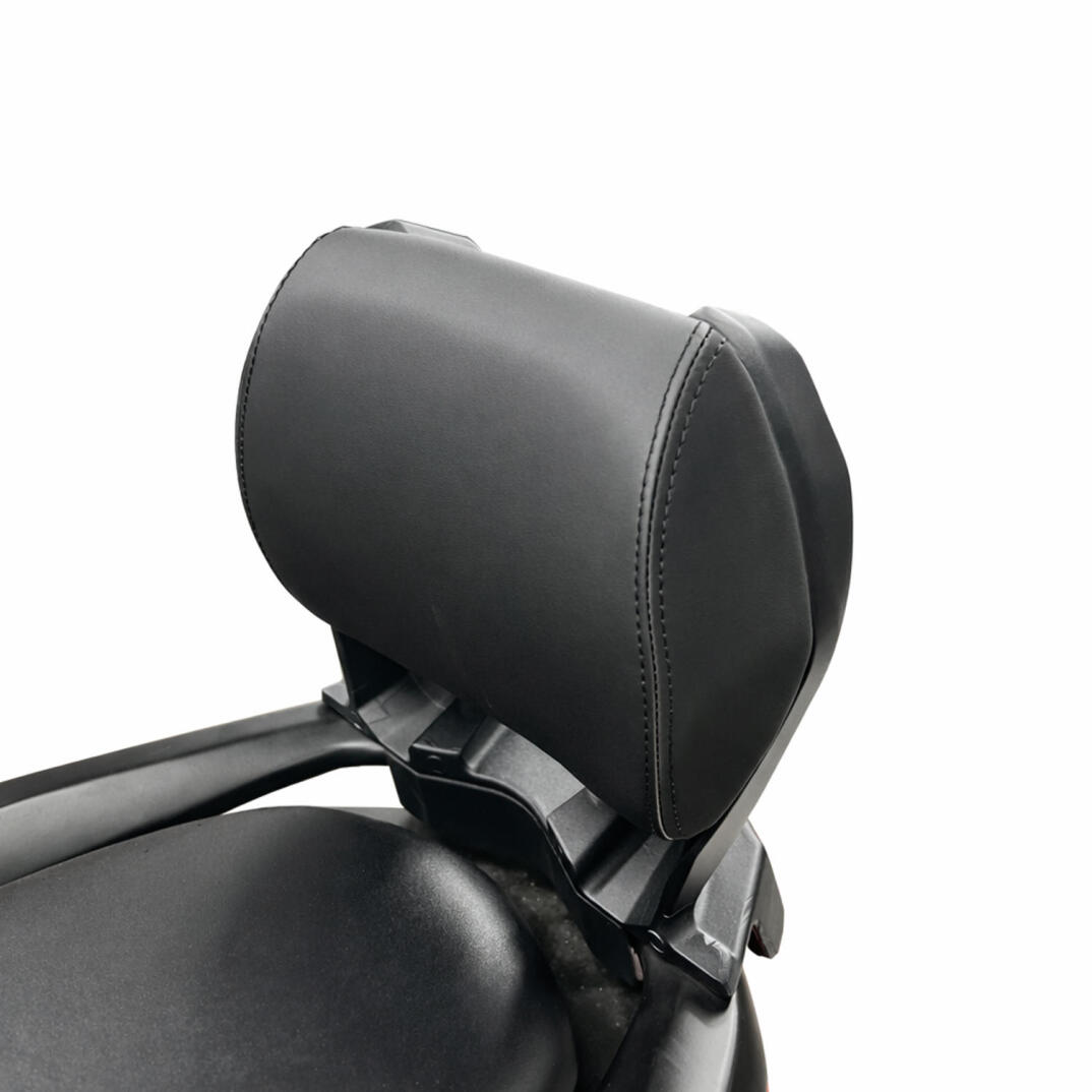 GP Kompozit Yamaha NMAX 125 / 155 2021-2024 Uyumlu Dikişli Sissy Bar Siyah - 2