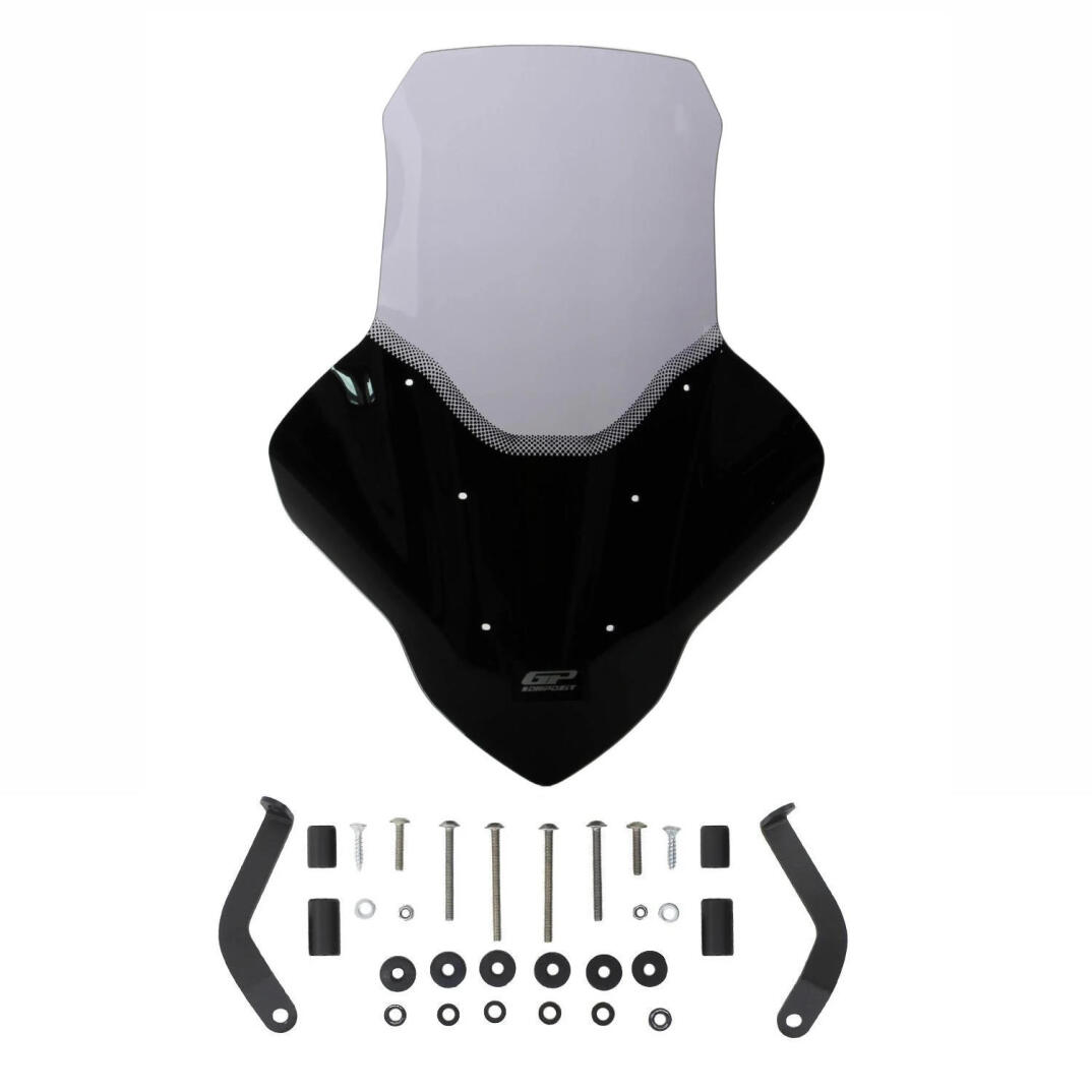 GP Kompozit Yamaha NMAX 125 / 155 2021-2024 Uyumlu Elcikli Tur Camı Füme - 2