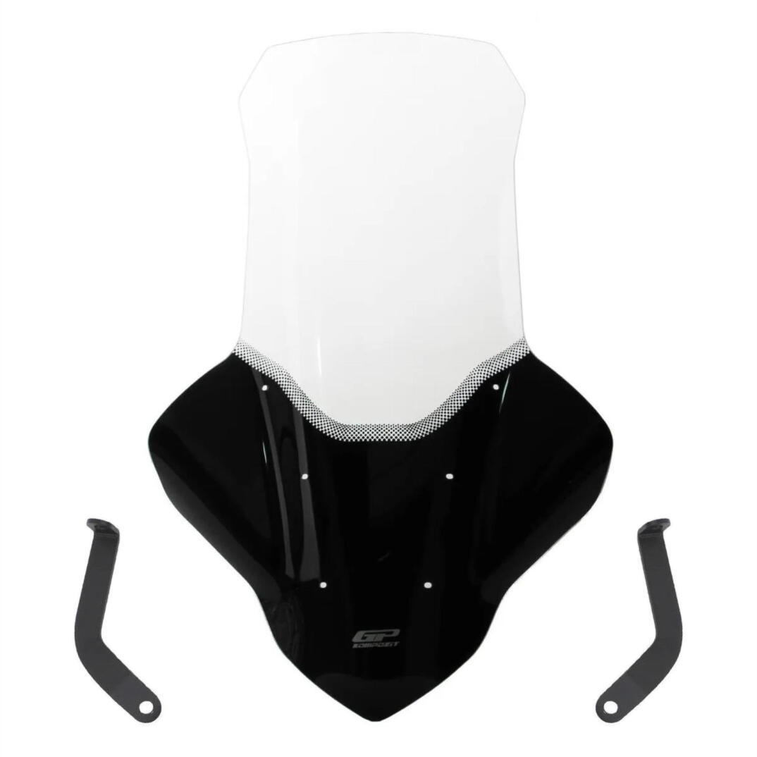 GP Kompozit Yamaha NMAX 125 / 155 2021-2024 Uyumlu Elcikli Uzun Tur Camı Şeffaf - 6